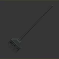 Long Handle Plastic Bristle Brush For Household Cleaning And Daily Use