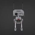 Robot AI Intelligent Robot Artificial Intelligent Robot Future High-tech Low Face Number Low Model Simple Model Game Movie Level Super Realism 3d model