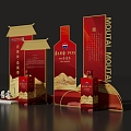 Maotai 1935 tasting area photo interactive area 3d model