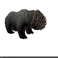 Mythical Creature Character With Shaggy Mane Sharp Claws And Bear Like Features 3d model