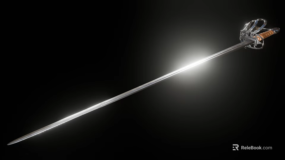 Modern Wall Lamp With Sleek Metal Design And Bright Illumination Effect 3d model 