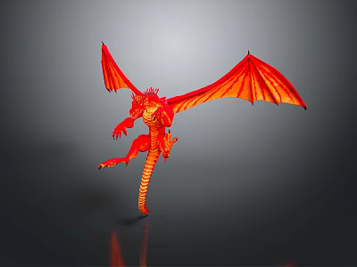 Monster Flying Monster Mountain Essence Alien Monster Alien Monster Warrior 3d model