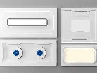 Modern Ceiling Technology Ceiling 3d model