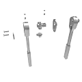 Stainless Steel Mechanical Equipment Parts Including Wrenches Gears Bolts And Washers