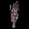 Industrial Equipment Tower Structure with High Strength Metal Framework Antennas and Sensors