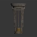 Industrial Metal Equipment Component Featuring Cylindrical Hollow Structure And Textured Surface