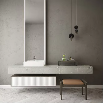 Sanitary Ware Washing Table 3d model