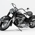 Modern Motorcycle Harley Motorcycle 3d model