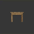 Wooden Kids Table with Simple Design for Children Study and Playroom