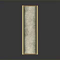 Decorative Book Cover With Brown Background Red White Circular Pattern And Gold Trim