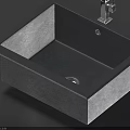 Silver Metal Sink Drain Cover With Multiple Holes And Central Knob