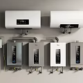 Household Electrical Appliances Wall Mounted Water Heaters Various Models Modern Design