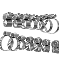 Stainless Steel Hardware Tools Hose Clamps in Various Sizes for Securing Hoses