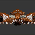 Modern robot spider robot mecha spider sci-fi spider 3d model