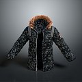 cotton-padded jacket down jacket goose down jacket thick clothes thick cotton-padded clothes autumn and winter clothing winter clothing autumn clothing 3d model