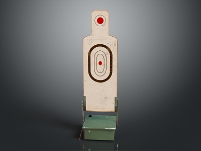 Arrow Target Arrow Target Wood Target Arena Archery Target Gun Target Shooting Military Items model