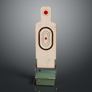 Arrow Target Arrow Target Wood Target Arena Archery Target Gun Target Shooting Military Items 3d model