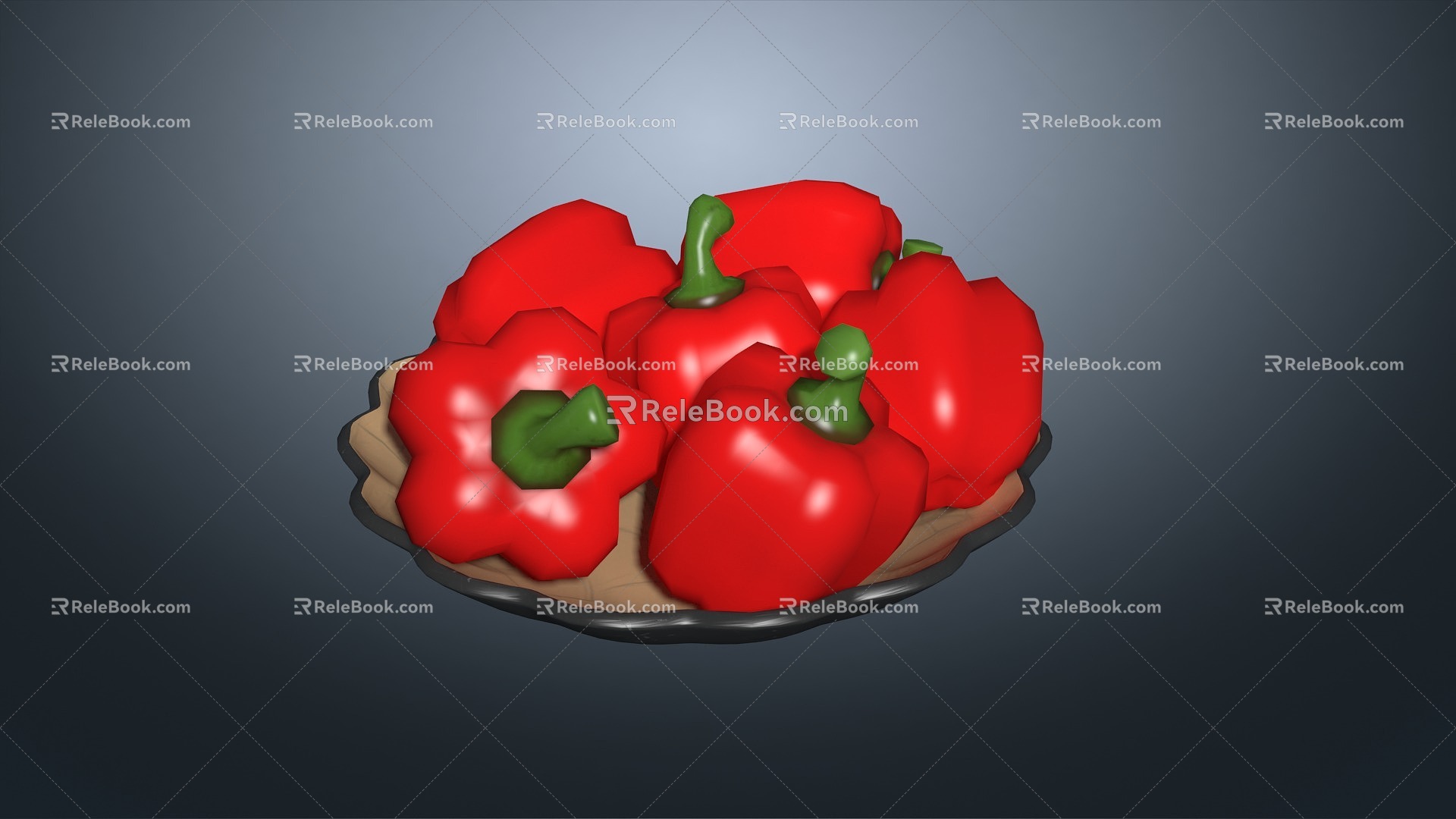 Pepper Red Pepper Red Pepper Red Pepper Red Pepper 3d model