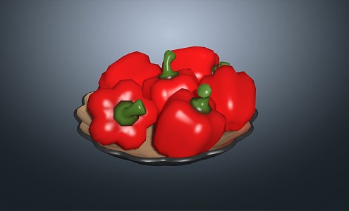 Pepper Red Pepper Red Pepper Red Pepper Red Pepper 3d model