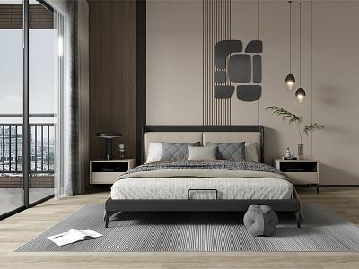 Modern Home Bedroom model