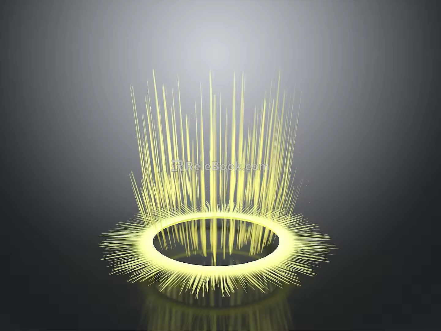 Illuminant Light Source Yellow Light Source 3d model