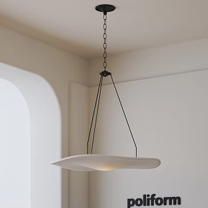 Modern chandelier 3d model
