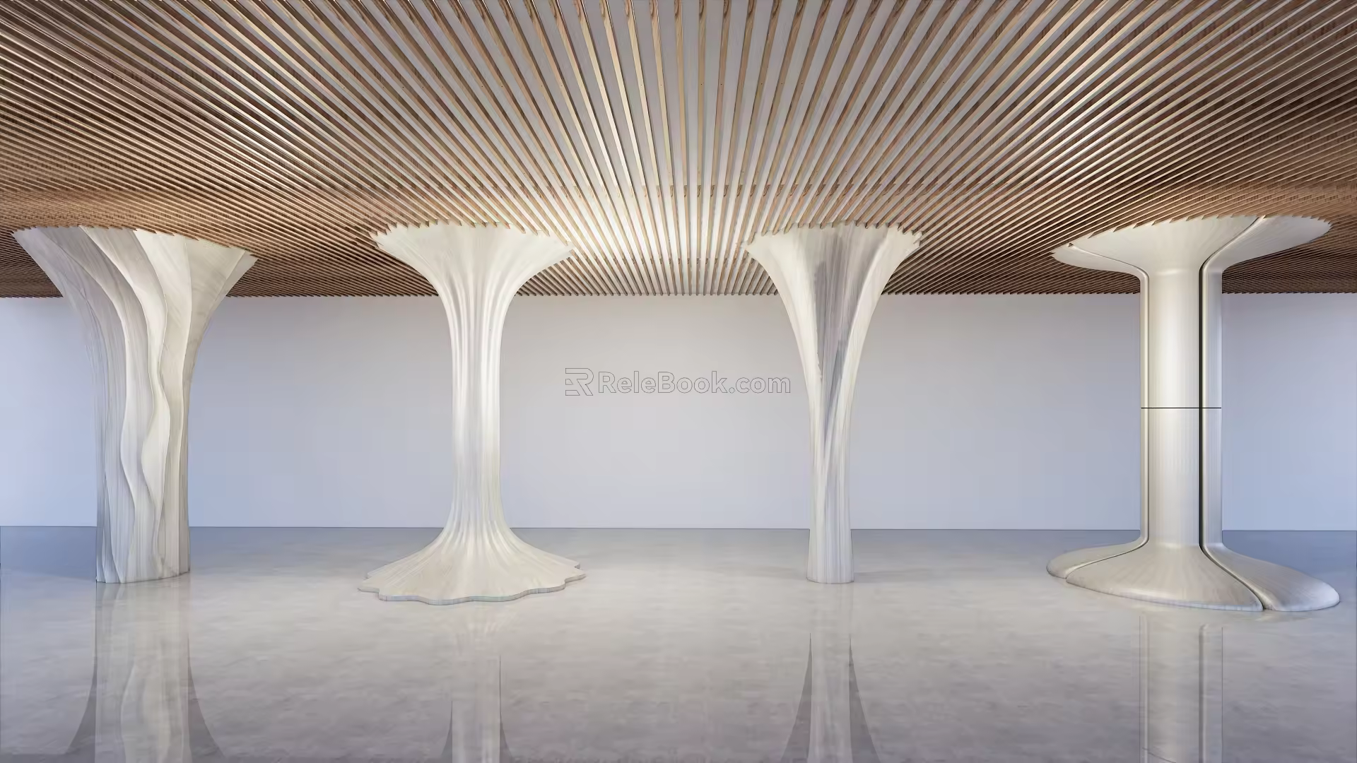 Modern Columns Special-Shaped Columns Public Columns Garden Columns 3d model
