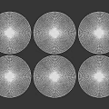 Adorable Round Woven Mats in Beige and Light Brown Natural Fiber for Home Decor
