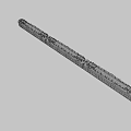 High-speed rail 3d model