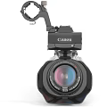 Canon HD Video Camera Commercial Equipment With Microphone And Professional Lens