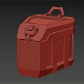 Durable Military Tactical Case With Metal Texture Handle Lock And X Mark Design