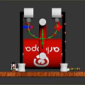 Cola Cola Can Science Experiment Model With Wooden Base Red Green Coils And Metal Stands