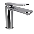 Modern Chrome Bathroom Faucet With Sleek Single Handle And Polished Finish Design