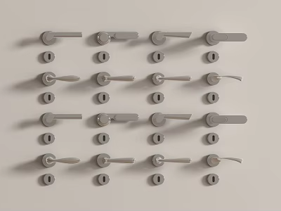 Modern Handle 3d model