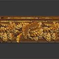 Wooden Multi Tiered Bread Rack with Shelves Displaying Various Baked Goods
