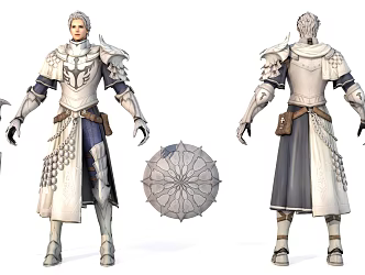 High Quality 3D Game Characters 3d model