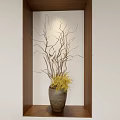 Modeling background wall 3d model