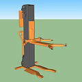 Industrial Hydraulic Stacker Equipment with Mobile Lifting Arms for Heavy Duty Material Handling