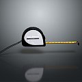 Tape ruler iron tape measure tool measuring tool 3d model