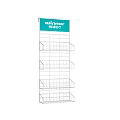 Commercial Metal Multi-tier Display Shelf for Retail Product Storage and Organization