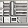 Various Air Conditioner Vent Styles And Designs For Modern Home Interior