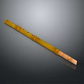 Traditional Handcrafted Bamboo Flute With Natural Material For Daily Musical Use