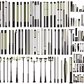 Outdoor Lights With Various Modern Styles And Metal Poles For Garden And Patio