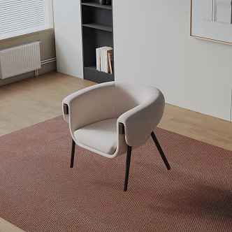 modern leisure chair 3d model