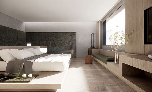 Hotel Rooms Modern Rooms 3d model