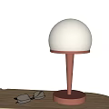 Table Lamp Desk Lamp Solid Wood Table Lamp Decorative Table Lamp Retro Lamp 3d model