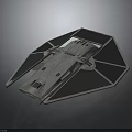 Advanced Spacecraft Featuring Solar Panel Arrays And Geometric Design For Deep Space Exploration