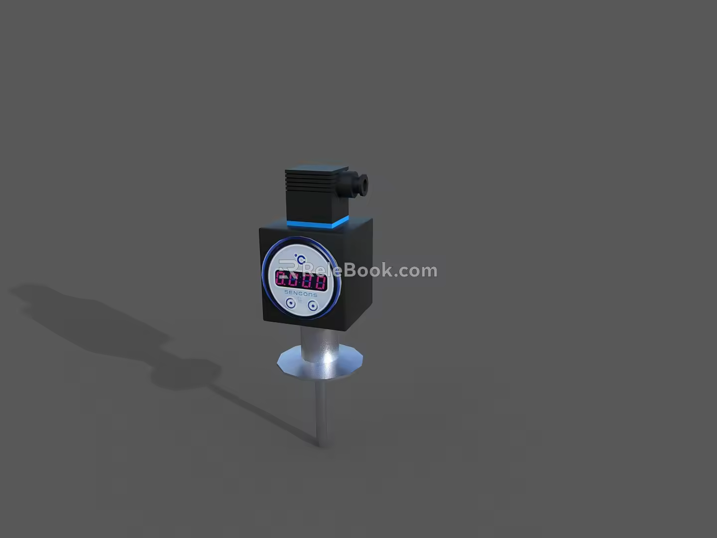 Star Meter Temperature Sensor Temperature Transmitter Sensor Instrumentation 3d model