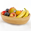 Modern Fruit Fruit Plate 3d model