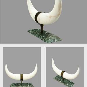 Modern ornaments theme decoration ornaments 3d model
